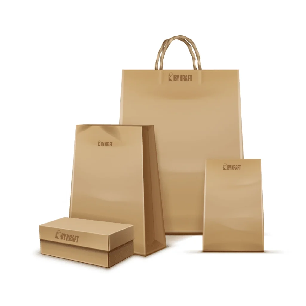 Sac kraft cadeau personnalisé fournisseur pour événements