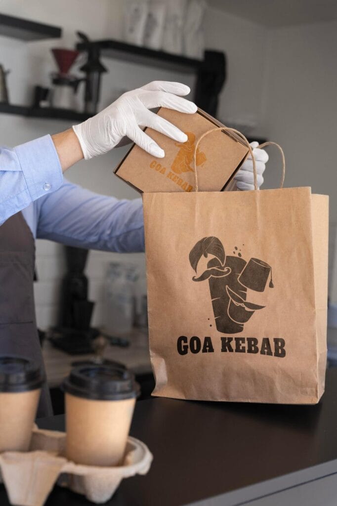 Sac kraft écologique fournisseur pour sacs réutilisables