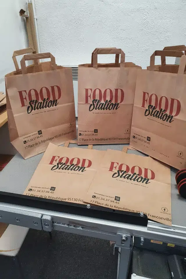 Fournisseur sac kraft biodégradable pas cher