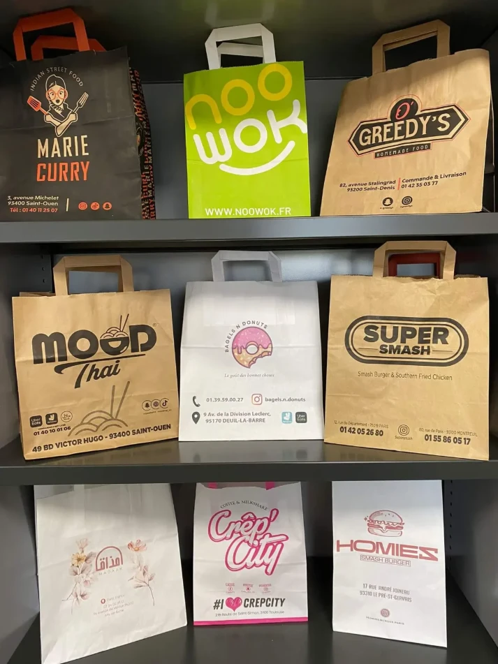 Sac kraft fournisseur pour boutiques et commerces de détail